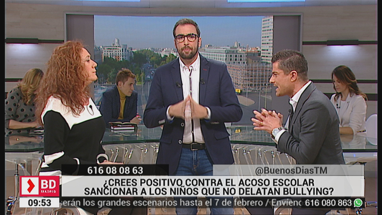 ¿Ves positivo sancionar a los niños que no denuncien el acoso escolar?