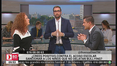 ¿Ves positivo sancionar a los niños que no denuncien el acoso escolar?