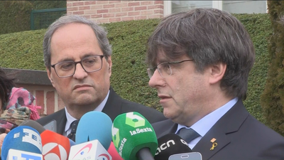 Puigdemont dice que el apoyo a los Presupuestos dependerá de los diputados de ERC y PdeCat en Madrid