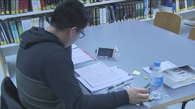 Dos bibliotecas 24 horas para acoger a los estudiantes nocturnos en Madrid