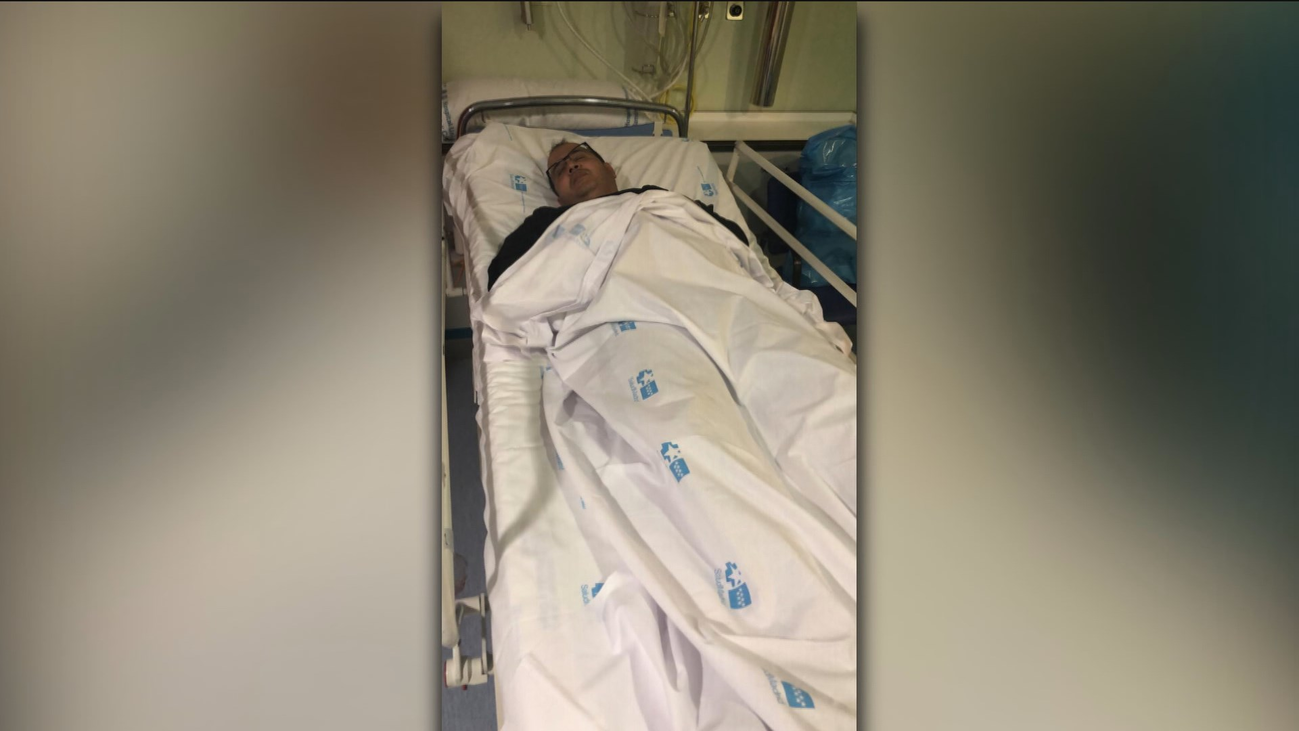 Conductor de VTC golpeado por 9 encapuchados con un bate en Barajas