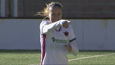 Gol de Mery del Tacón al Parquesol (3-0)