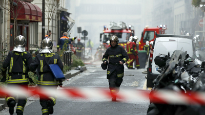 Muere una española en una explosión en el centro de París