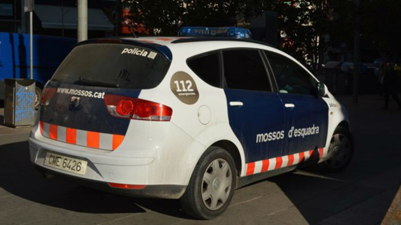 Vehículo de los Mossos d'Esquadra
