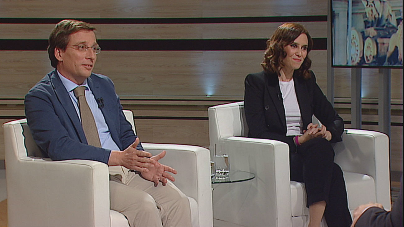 Díaz Ayuso y Martínez-Almeida reivindican al PP de Madrid como 'muro' contra la izquierda