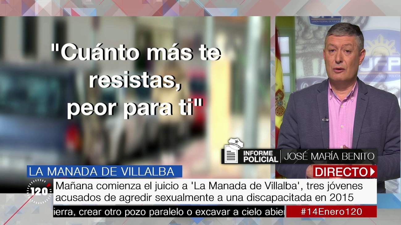 José María Benito, sobre 'La Manada de Villalba': "Hablamos de una agresión sexual consumada y continuada"