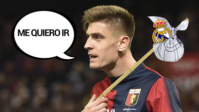 Piatek fuerza para venir al Real Madrid