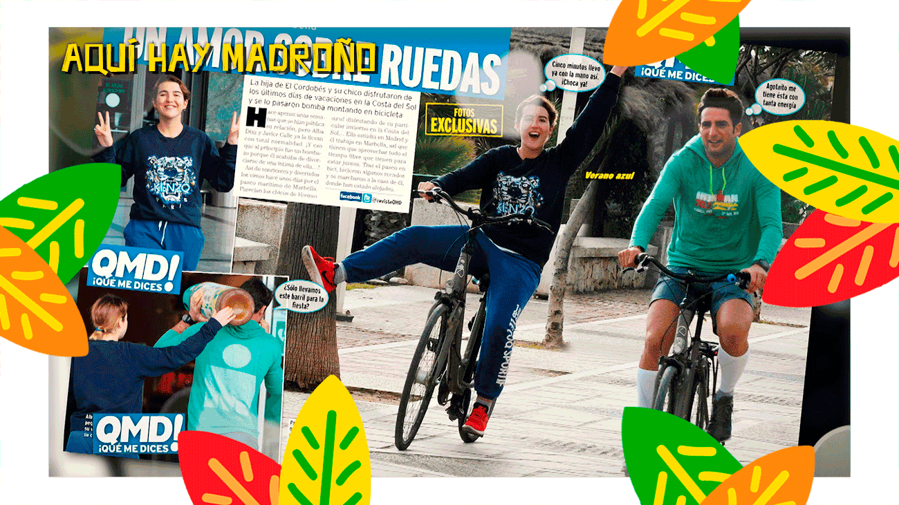 El amor va sobre ruedas para Alba Díaz y Javier Calle