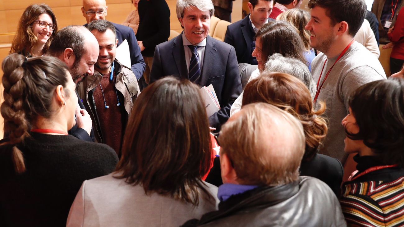 El presidente de la Comunidad de Madrid, Ángel Garrido, tras el Consejo de Gobierno
