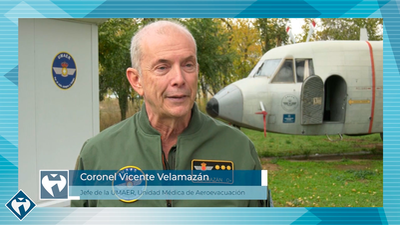 Cómo convertir un avión en un centro médico