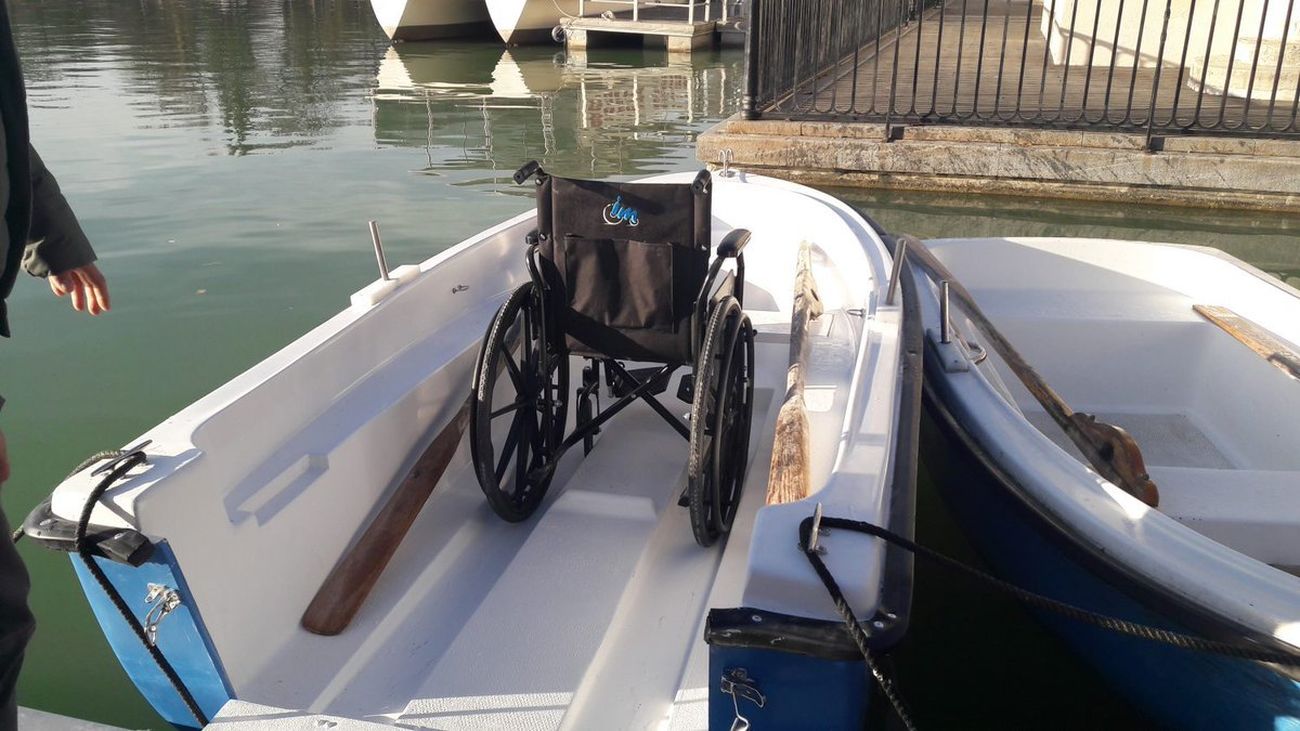 Nuevas barcas adaptadas a las sillas de ruedas