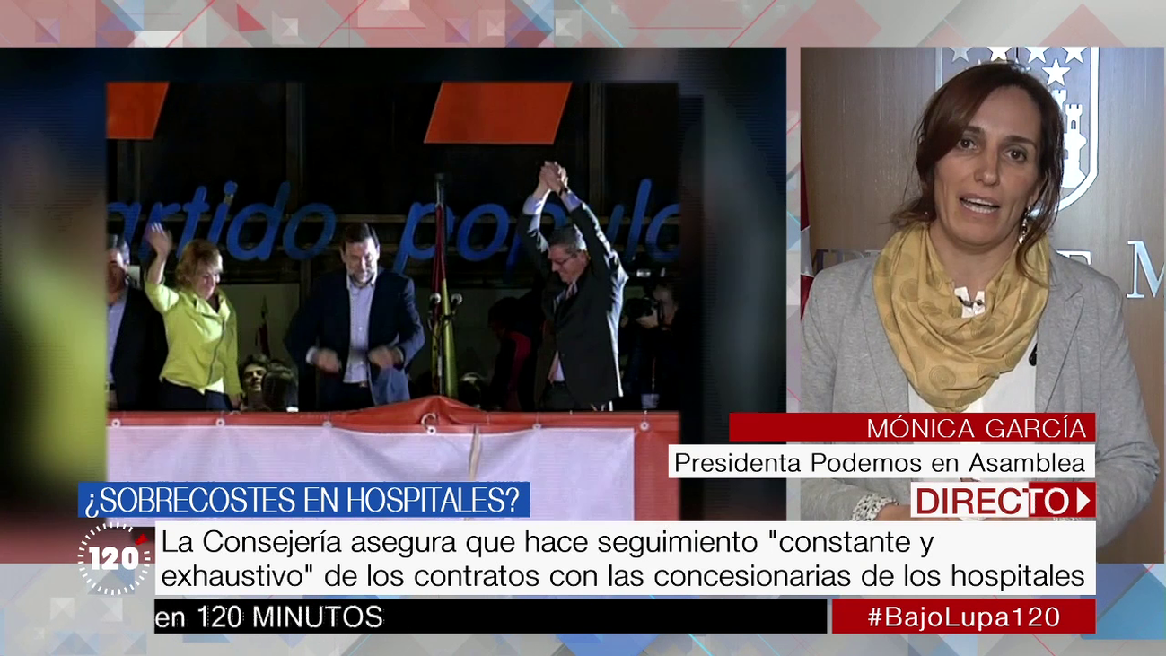 ¿Hubo sobrecostes en los hospitales de Esperanza Aguirre?