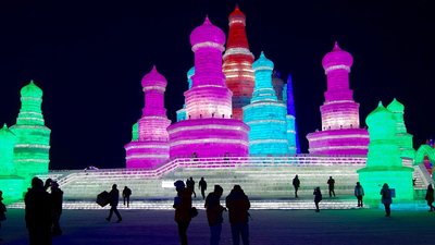 El festival de hielo y nieve de Harbin vuelve a fascinar al mundo