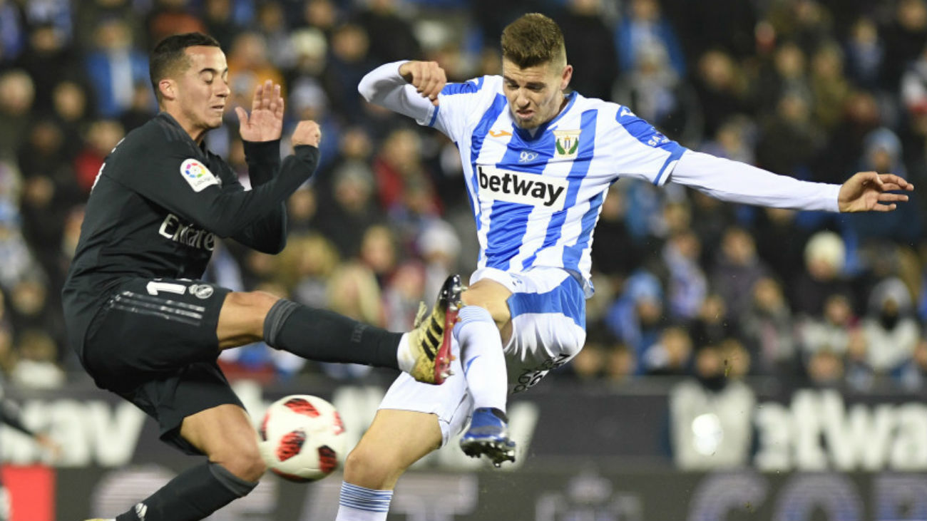 1-0. El Real Madrid, a cuartos pese a perder en Leganés