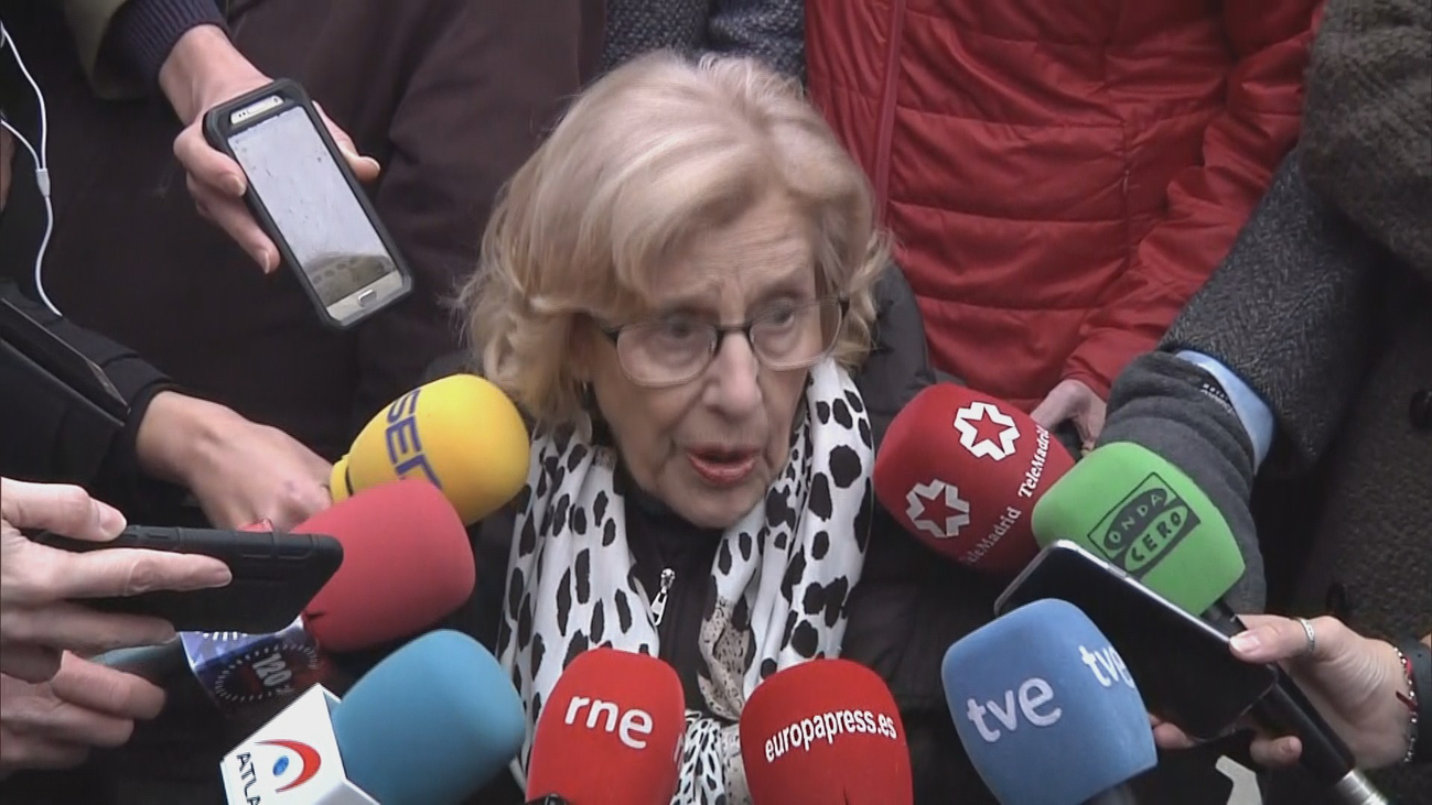 Carmena valora el fichaje de Errejón: "Sumamos fuerzas"