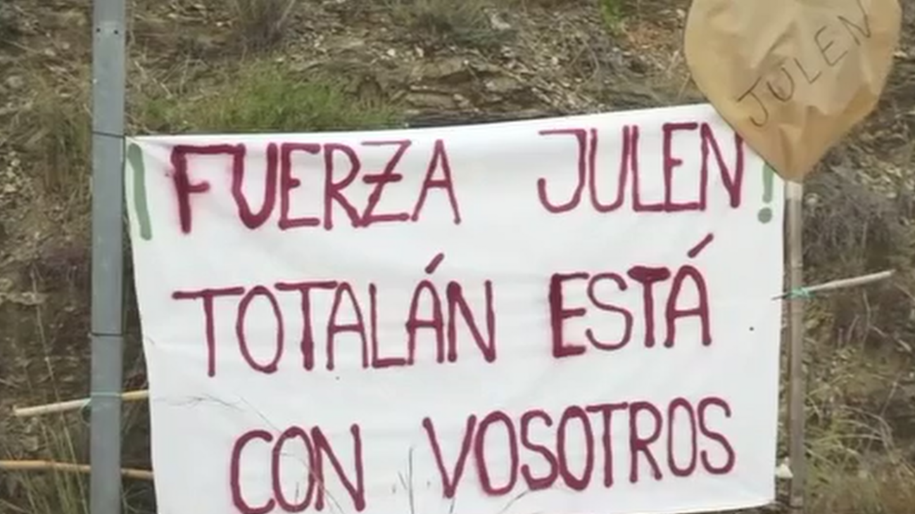 Totalán, volcado con Julen