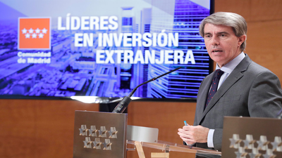 Madrid ha captado 64.000 millones de euros en inversión extranjera desde 2015