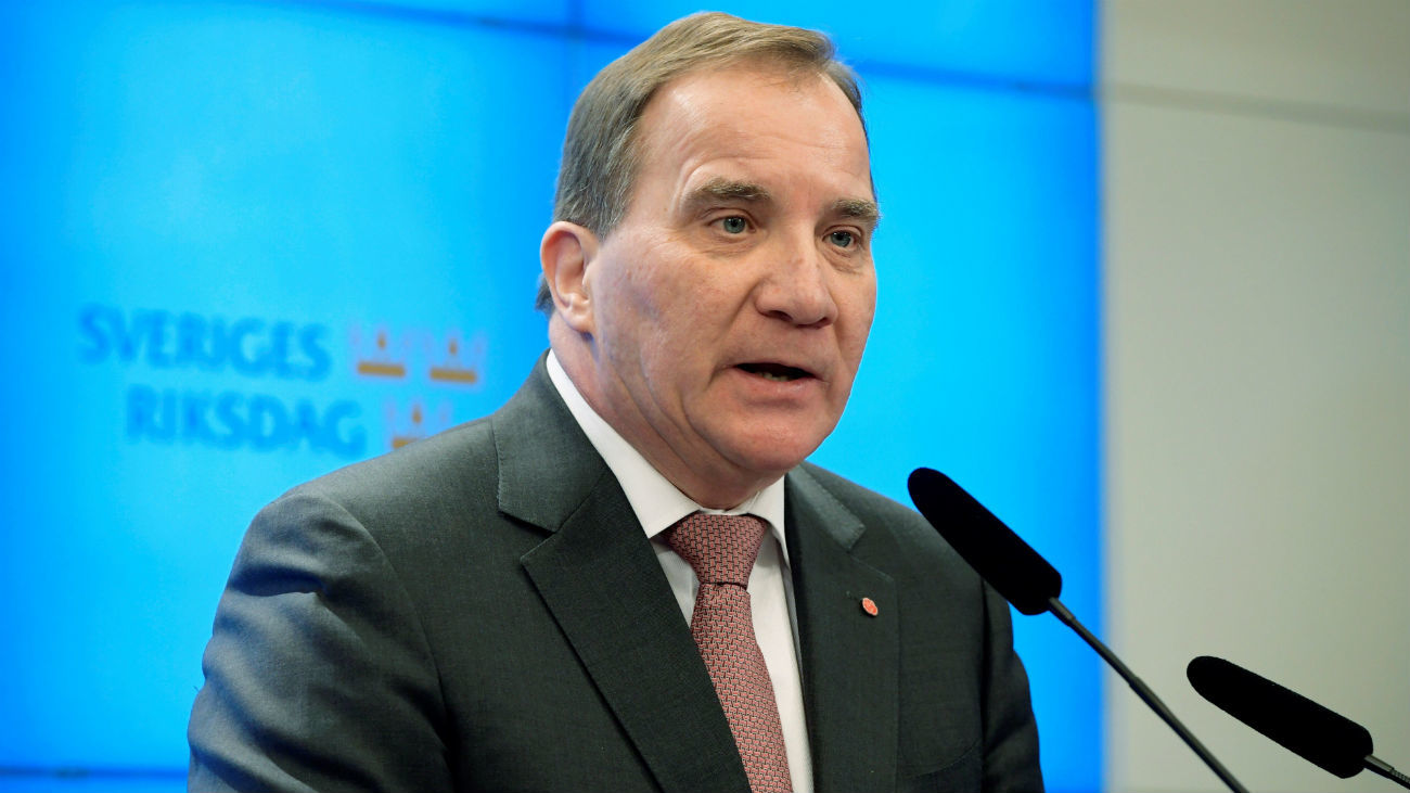 El primer ministro sueco, Stefan Lofven