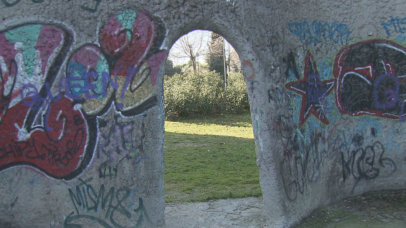 Parque La Viña, en Vallecas
