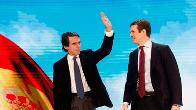 Aznar vuelve a pedir el voto para la "casa común" que representa el PP