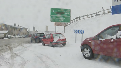 Las primeras nevadas del invierno llegan al norte de la península