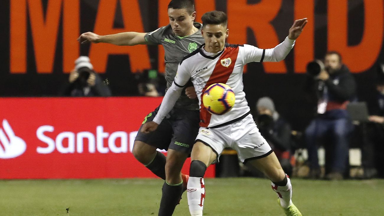 2-2. El Rayo, frenado por la  Real Sociedad