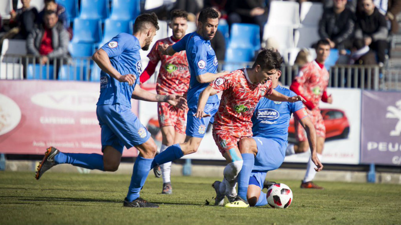 Gol de Hugo Fraile, del 'Fuenla', al Guijuelo (2-0)