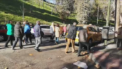Vecinos de San Illán protestan por la falta de aparcamiento y las multas en el barrio
