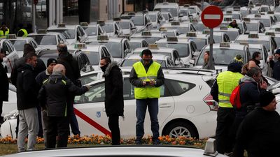 La huelga de taxistas en Madrid, minuto a minuto