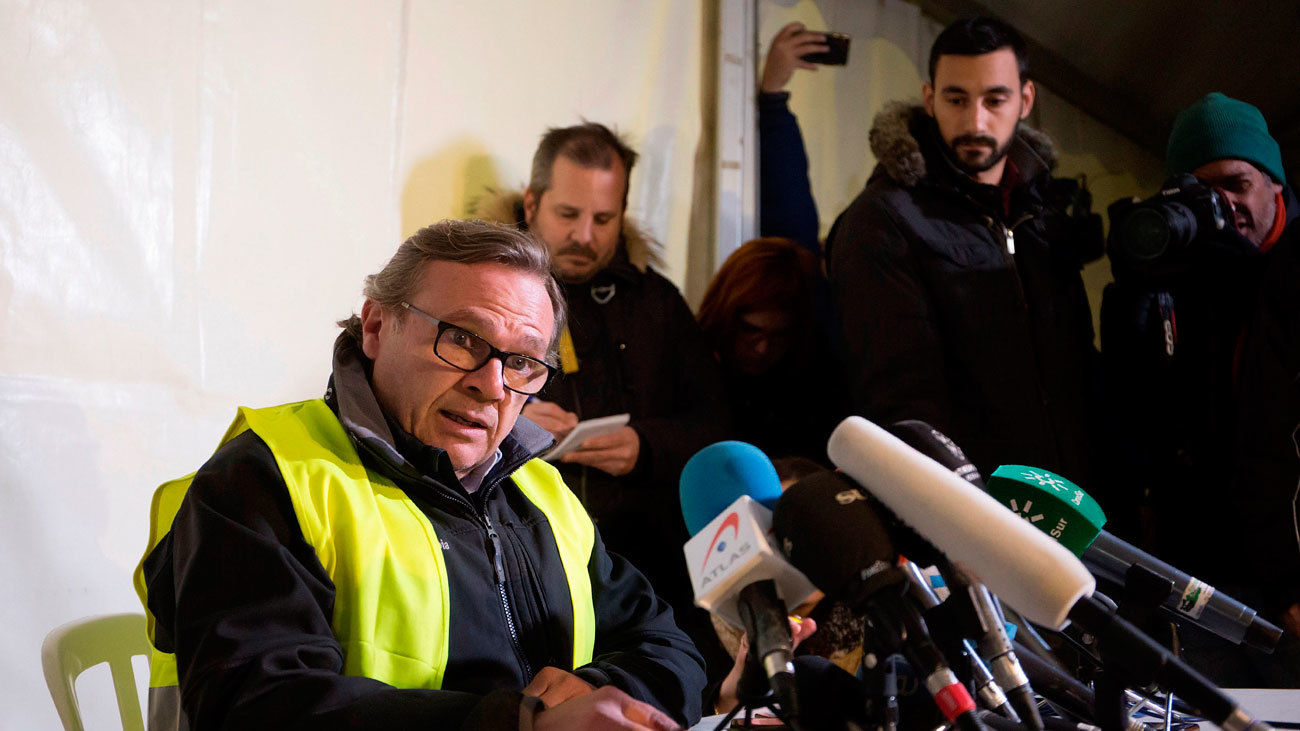 Los equipos de rescate afrontan la recta final en la búsqueda de Julen