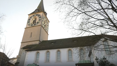 La iglesia de St. Peter, la más antigua de Zúrich
