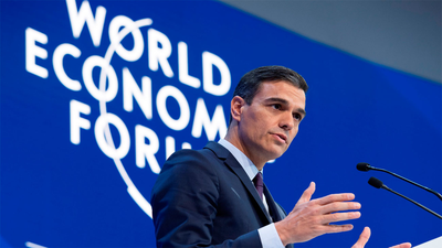 Sánchez avisa en Davos de las "desigualdades inaceptables" que persisten