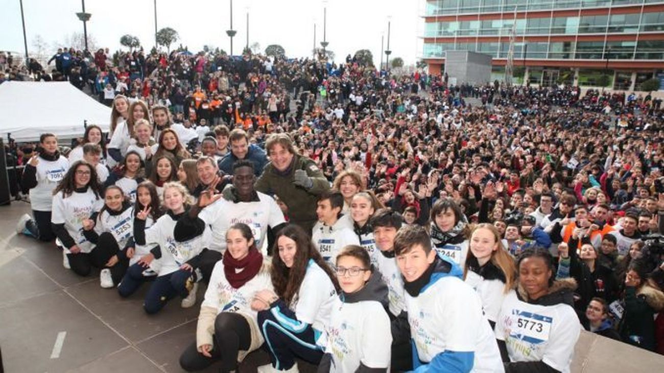 Marcha en Fuenlabrada contra el bullying
