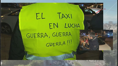 Tercera jornada de huelga de taxis en Madrid con la amenaza de boicotear el inicio de Fitur