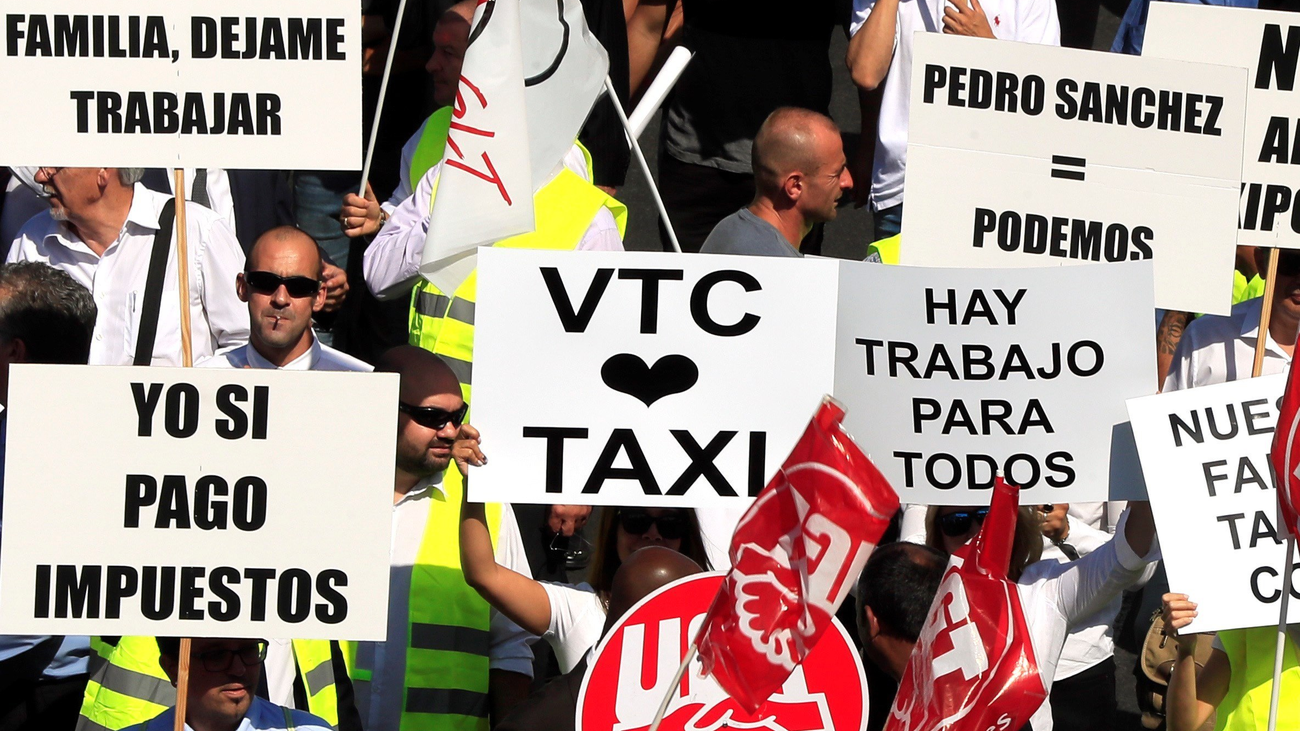 6.500 trabajos en peligro si Uber y Cabify salen de Madrid
