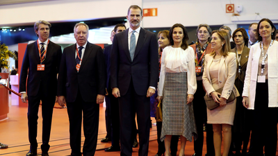 Los reyes dan la bienvenida a Fitur