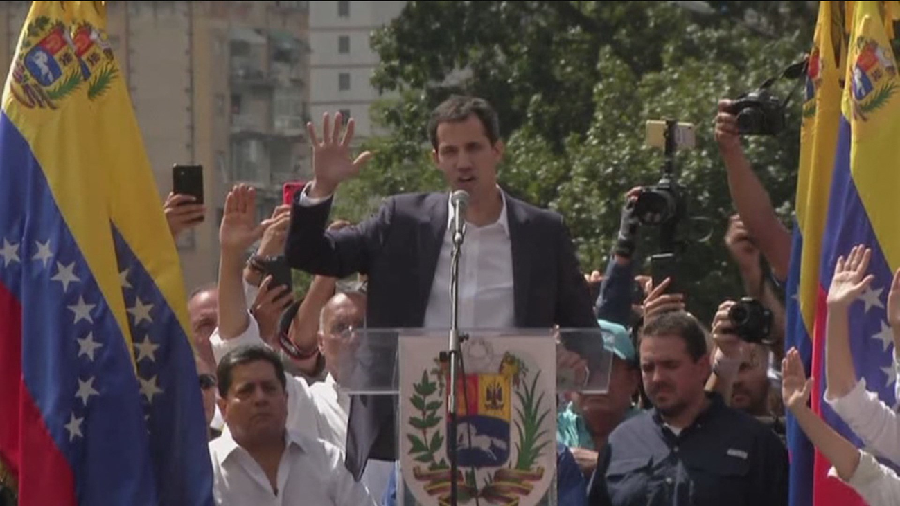 Trump reconoce a Guaidó como presidente 'interino' de Venezuela