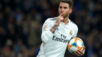 Gol de Sergio Ramos de penalti al Girona (2-1)