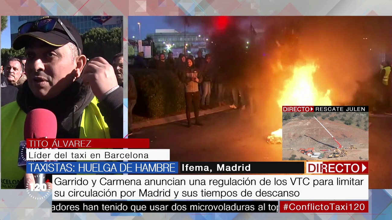 Los taxistas responden a Garrido y Carmena: "La propuesta no es suficiente"