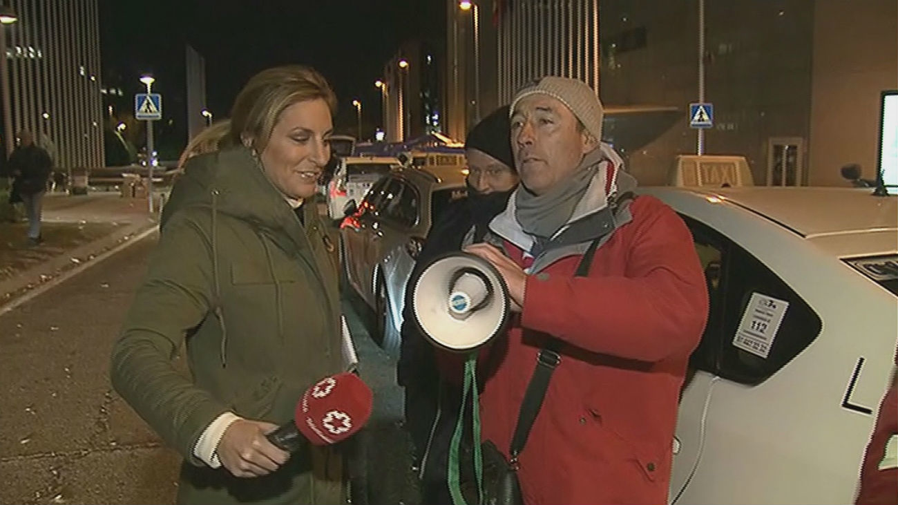 Taxistas iniciarán una huelga de hambre para reclamar la regulación VTC