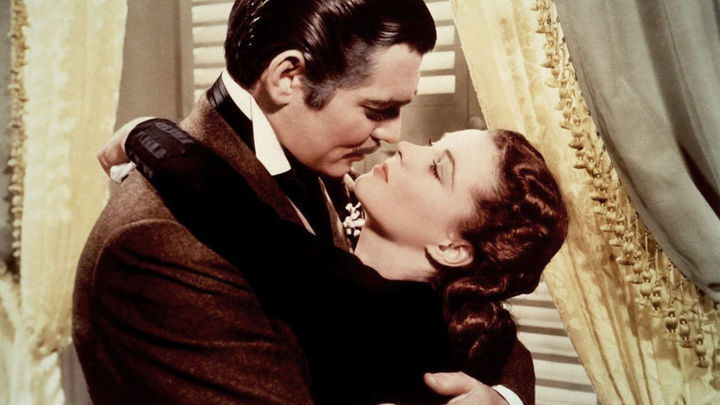 Vivien Leigh y Clark Gable, protagonistas de 'Lo que el viento se llevó'
