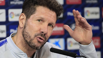 Simeone: "Cuando se haga o no lo de Morata diré lo que pienso"
