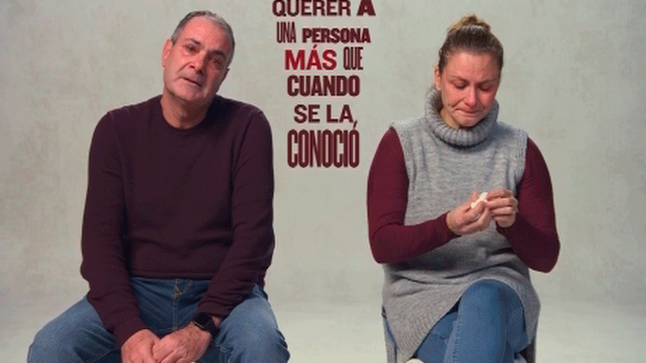 "Quieres a una persona más que cuando la conoces"