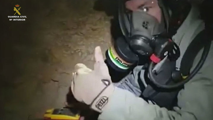 Uno de los mineros que participan en el rescate de Julen