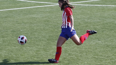 Gol de Elena Martínez, del Atleti B, al Torrelodones (0-1)
