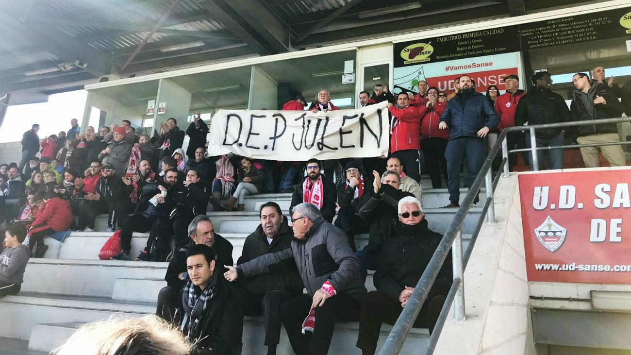 Resumen del UD Sanse-Celta B (1-1)