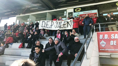 Resumen del UD Sanse-Celta B (1-1)