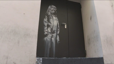 Roban una obra de Banksy de la sala Bataclan