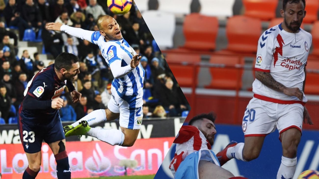 Leganés-Eibar  y Lugo-Rayo Majadahonda