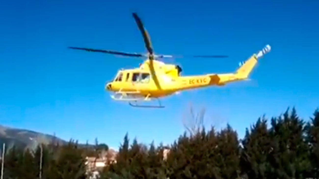 Un trabajador de 50 años herido grave en San Lorenzo del El Escorial